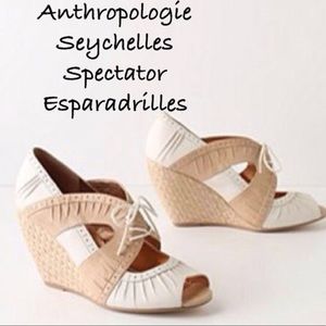 Anthropologie Seychelles Spectator Esparadrilles